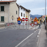 I lavori di Publicacqua fra via Selva e via Lavagnini