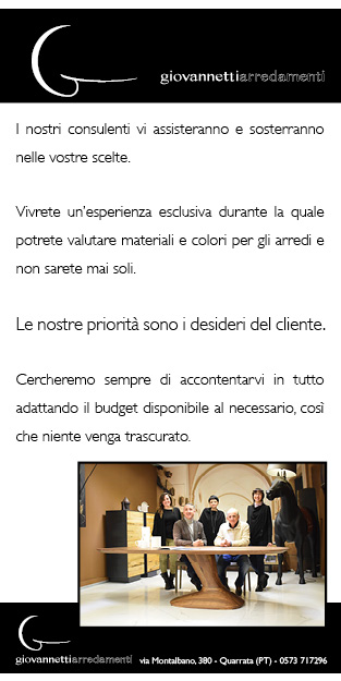 giovannetti arredamenti