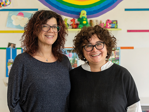 Maria Grazia e Federica - a due maestre il titolo di Cavaliere
