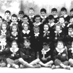 Primo anno scolastico, 1949/50 presso la scuola elementare di Catena