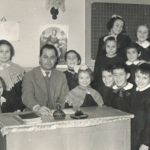 Anno scolastico 1953/ ’54, seconda elementare. Scuola di Ferruccia