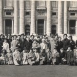 Alunni in visita a Roma per incontrare Papa Paolo VI (1966)