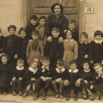 Scuola elementare di via Folonica. Classi I°, II° e III°, anni 1951/55