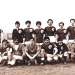 Squadra di calcio “Il Tamburo della luna”. Anni '70