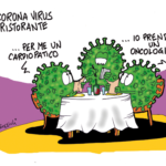 il coronavirus al ristorante