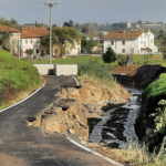 Via di Lucciano - apre il cantiere  per il ripristino  della strada dopo l'alluvione