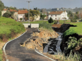 Via di Lucciano - apre il cantiere  per il ripristino  della strada dopo l'alluvione