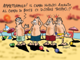 Bocce e nudisti