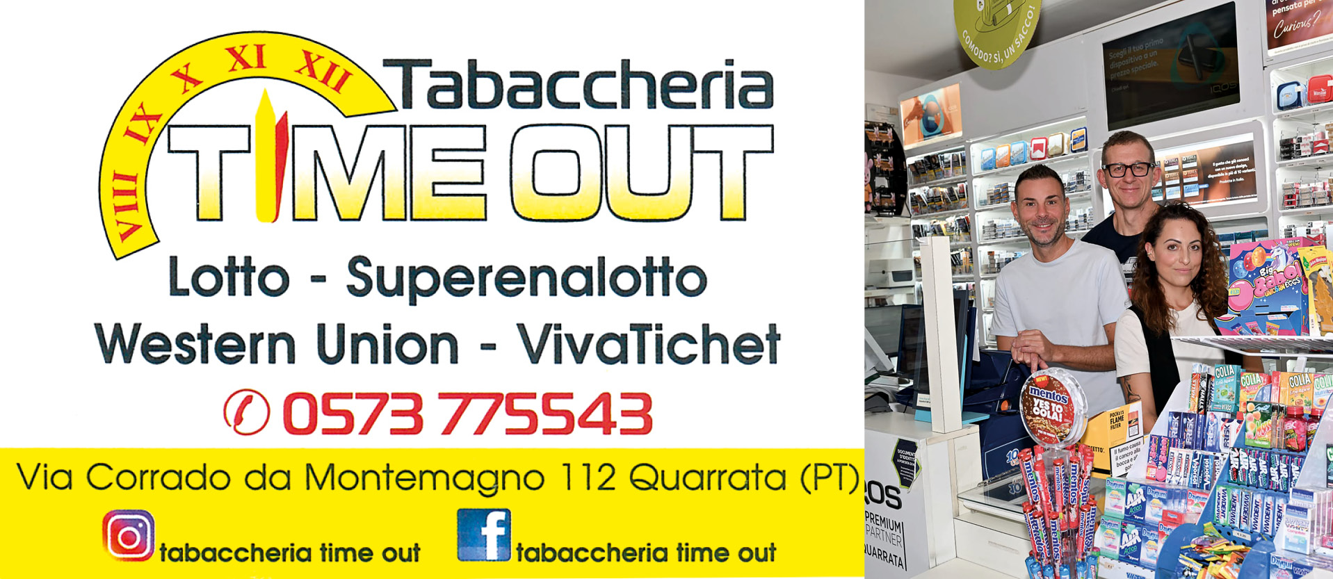 TIME OUT TABACCHERIA