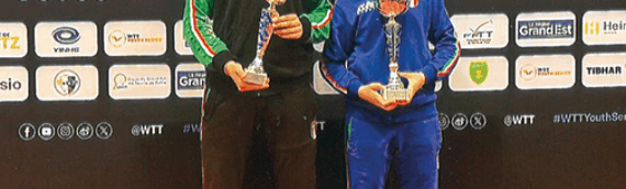 Giulio e Pietro – due giovani campioni mondiali di tennistavolo